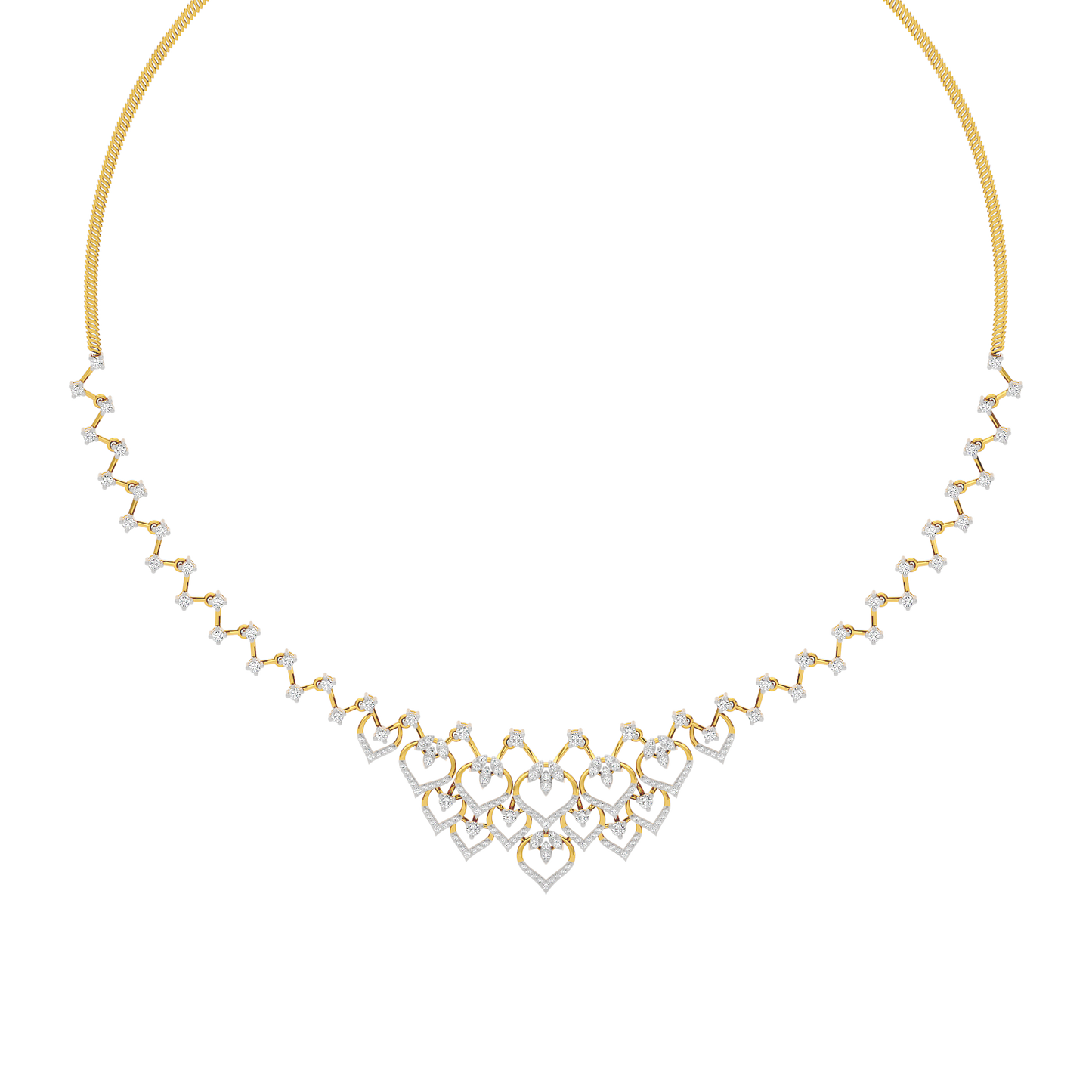 Crystal Mirage Diamond Necklace