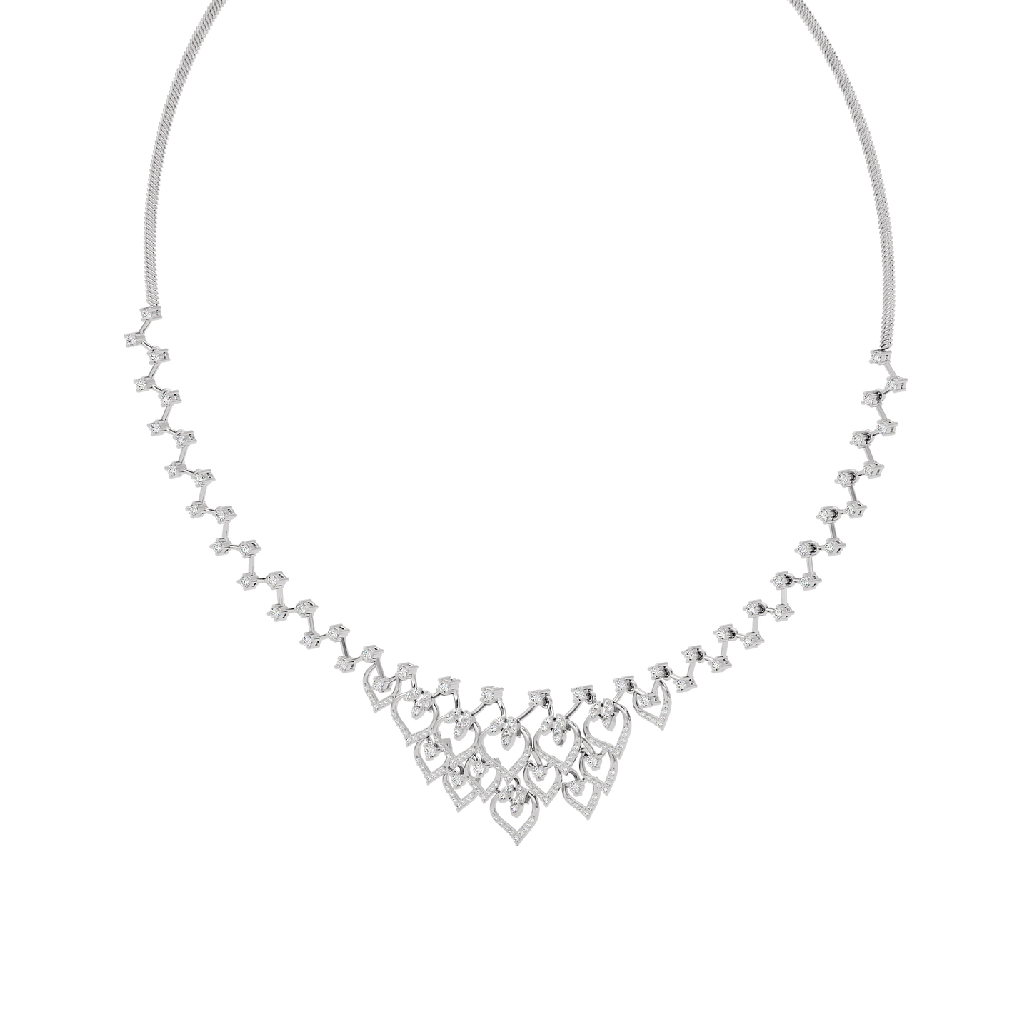 Crystal Mirage Diamond Necklace