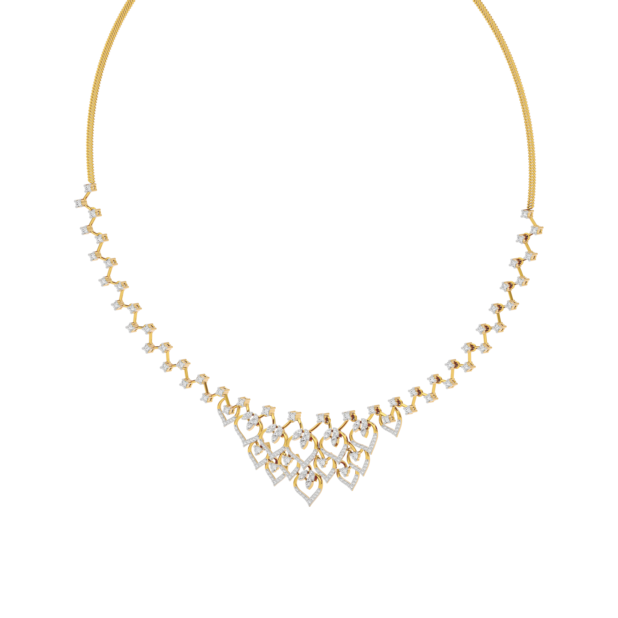 Crystal Mirage Diamond Necklace