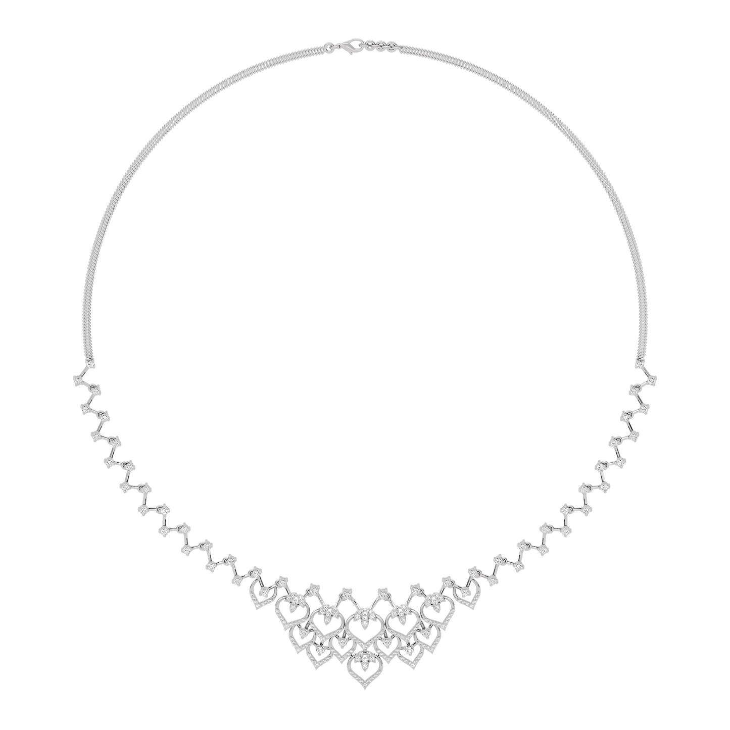 Crystal Mirage Diamond Necklace