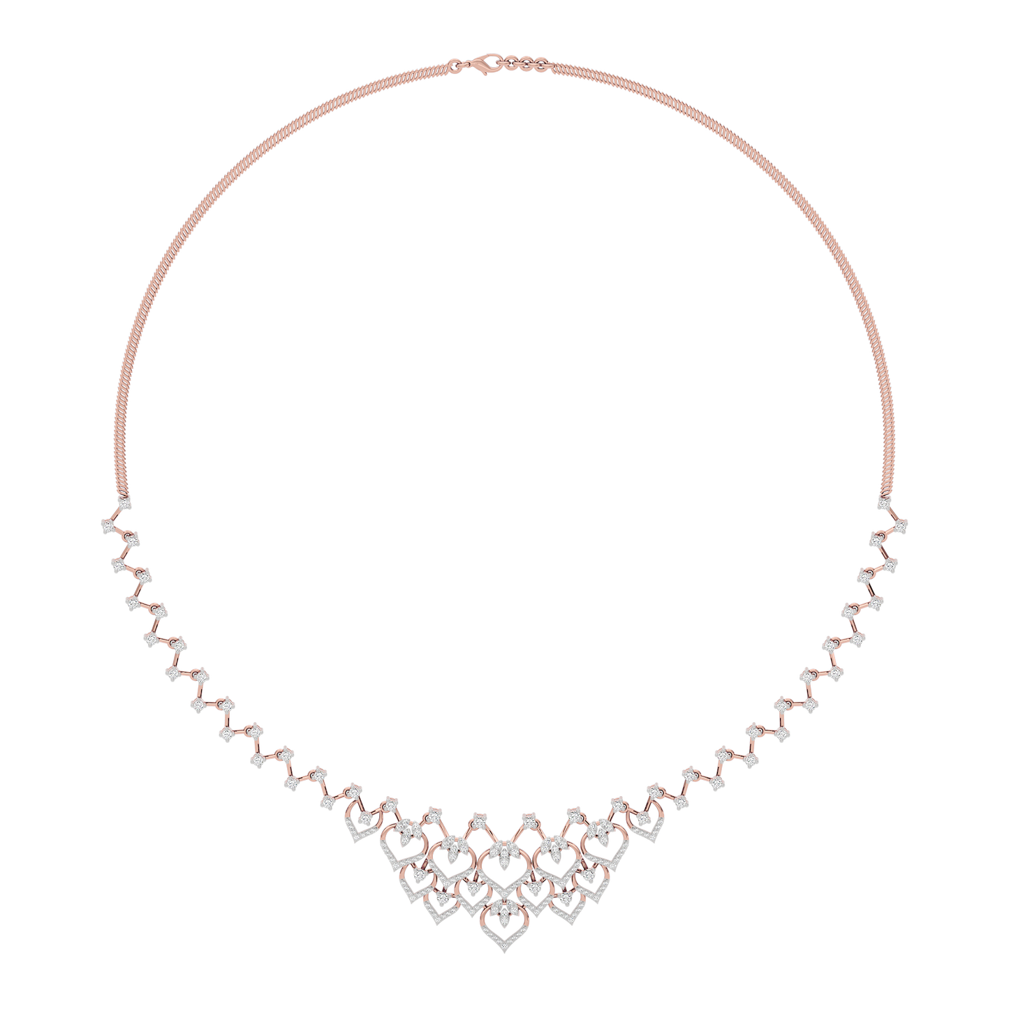 Crystal Mirage Diamond Necklace