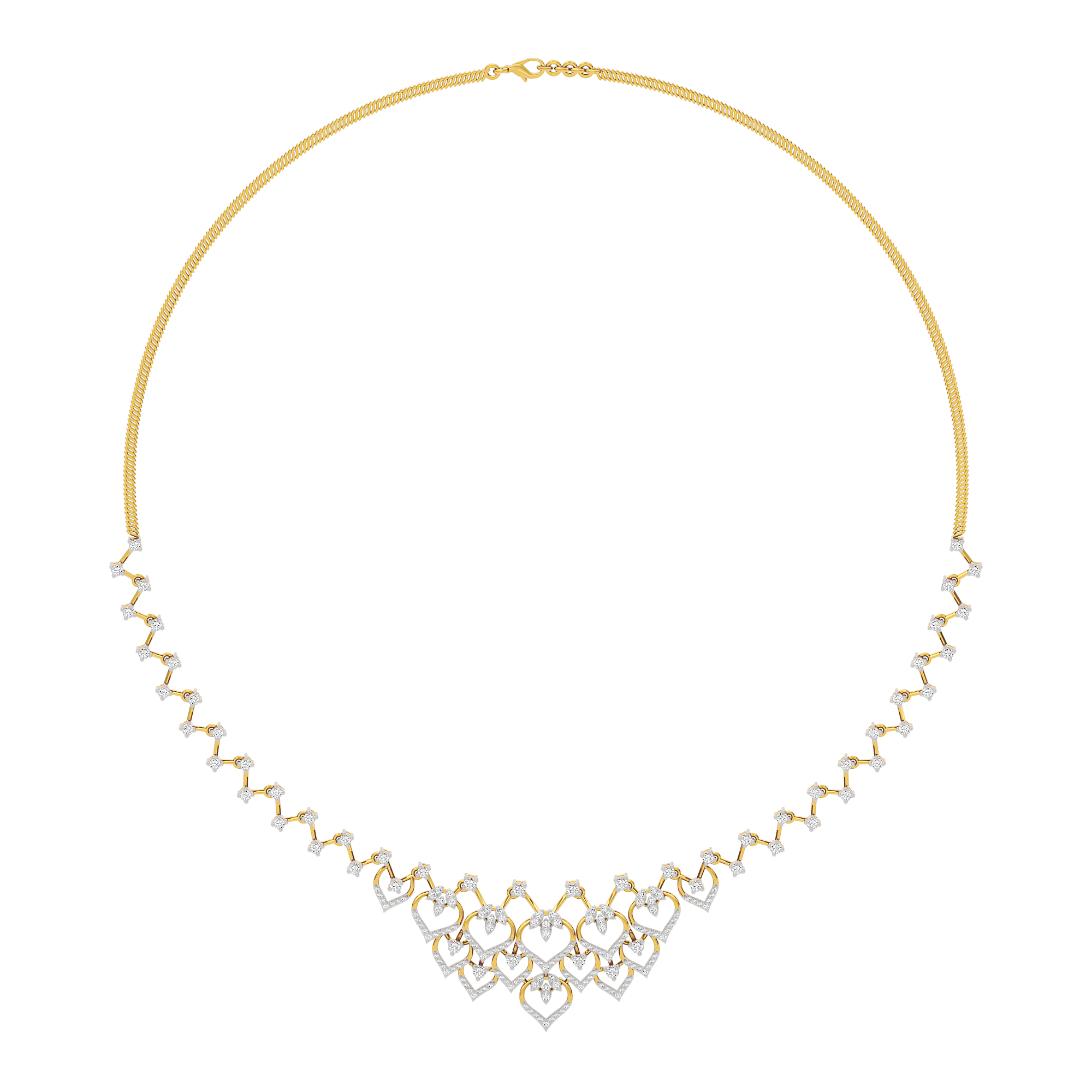 Crystal Mirage Diamond Necklace