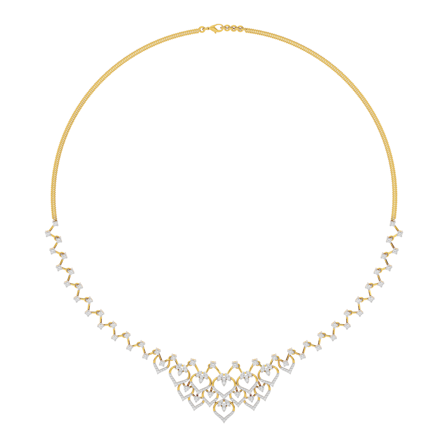 Crystal Mirage Diamond Necklace