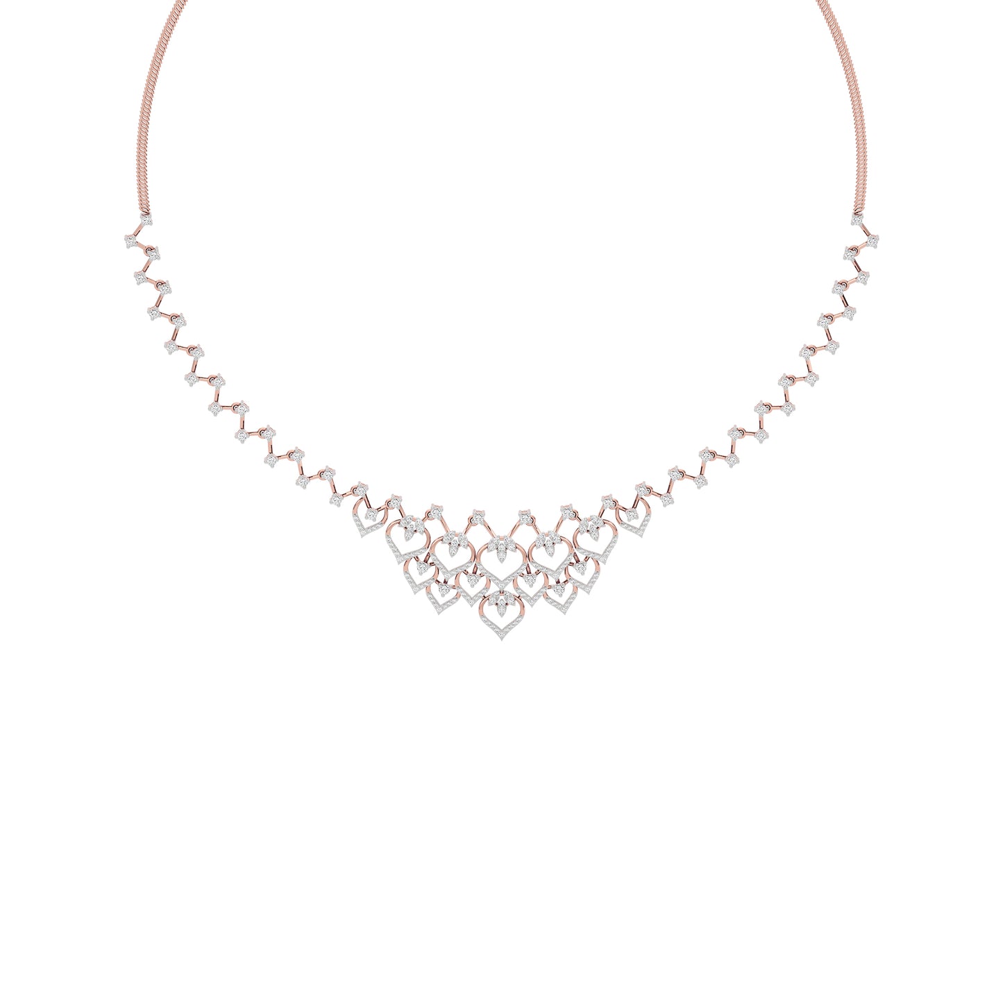 Crystal Mirage Diamond Necklace