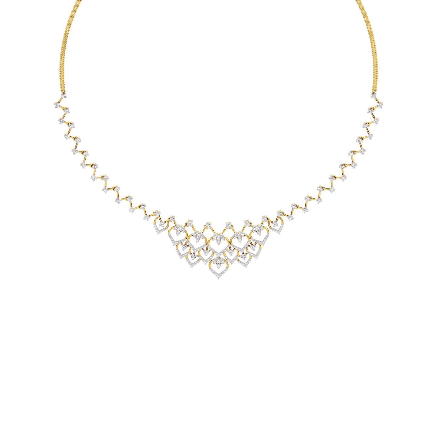 Crystal Mirage Diamond Necklace