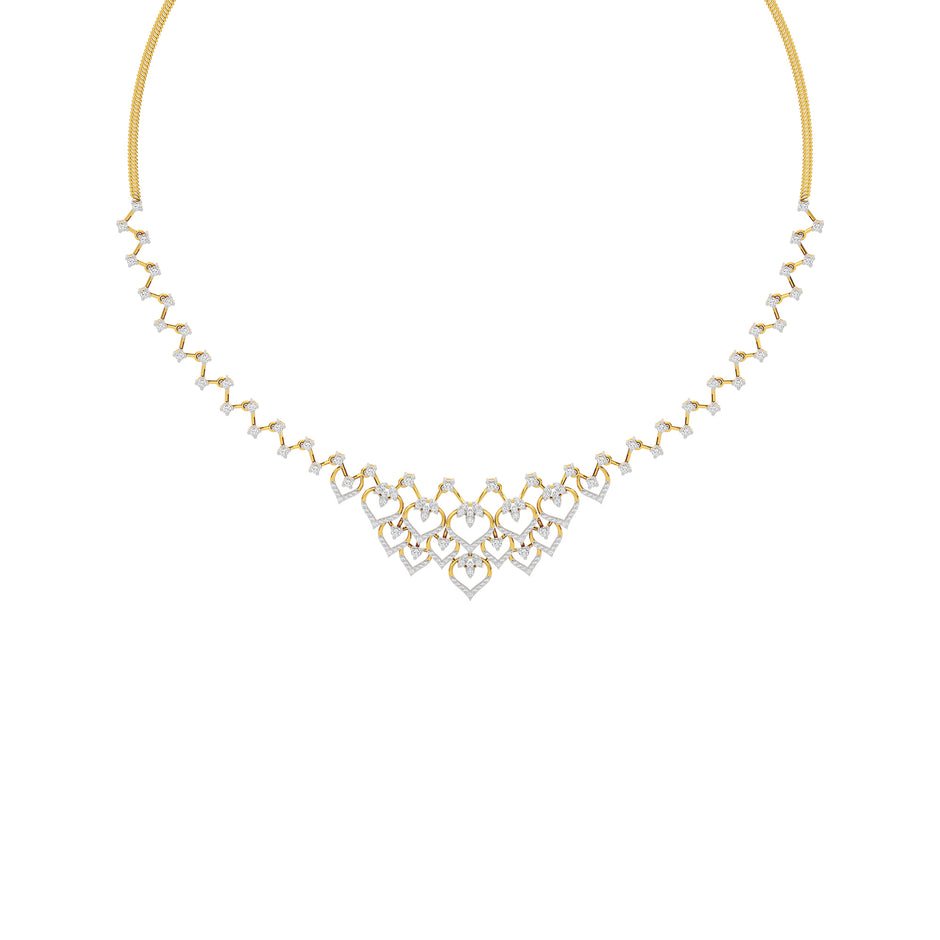 Crystal Mirage Diamond Necklace