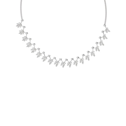 Sparkling Essence Diamond Necklace 18 KT / White Gold
