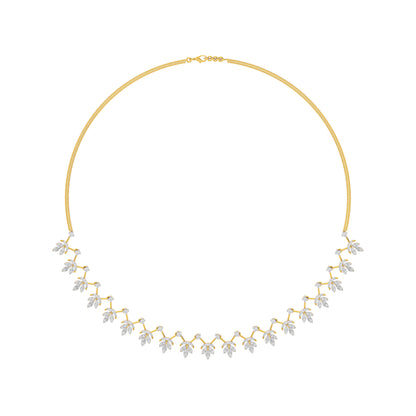 Sparkling Essence Diamond Necklace 18 KT / Yellow Gold