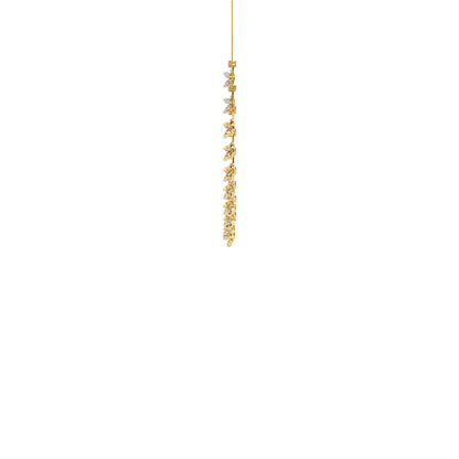 Sparkling Essence Diamond Necklace 18 KT / Yellow Gold