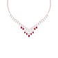 Opulent Charm Diamond Necklace