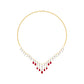 Opulent Charm Diamond Necklace 18 KT / Yellow Gold