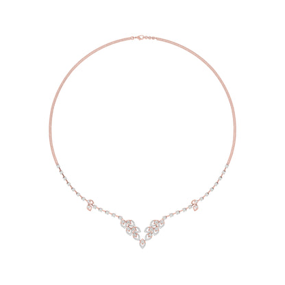 Stellar Twilight Diamond Necklace 18 KT / Rose Gold