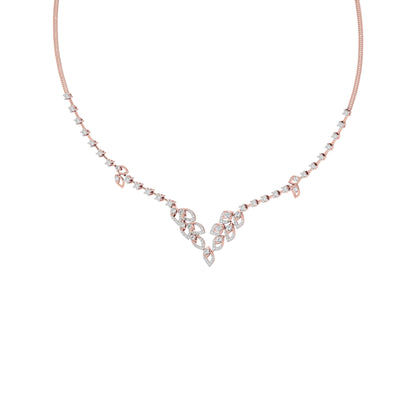 Stellar Twilight Diamond Necklace 18 KT / Rose Gold