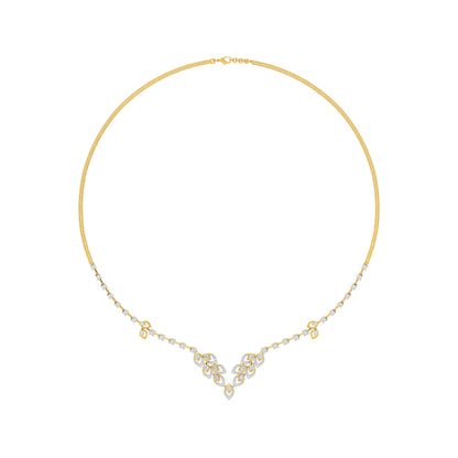 Stellar Twilight Diamond Necklace 18 KT / Yellow Gold