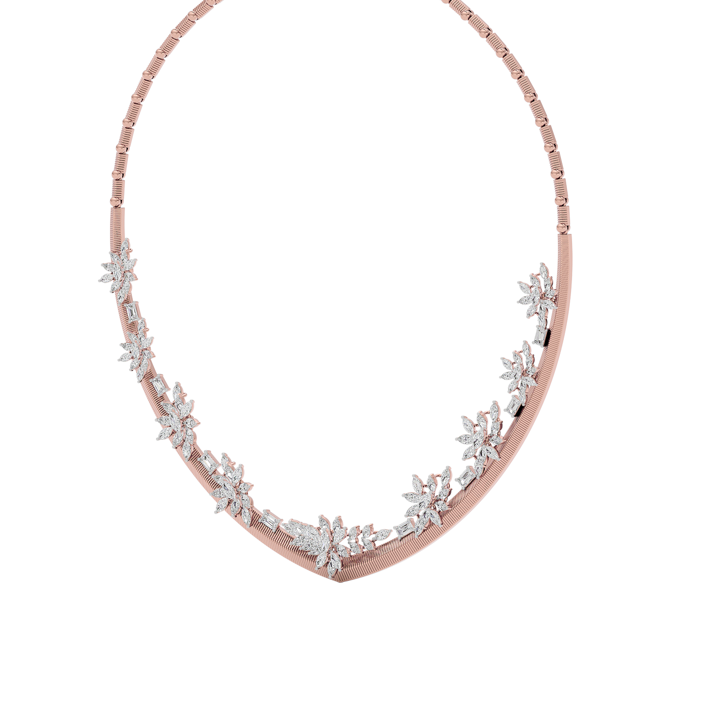 Radiant Enchantment Diamond Necklace