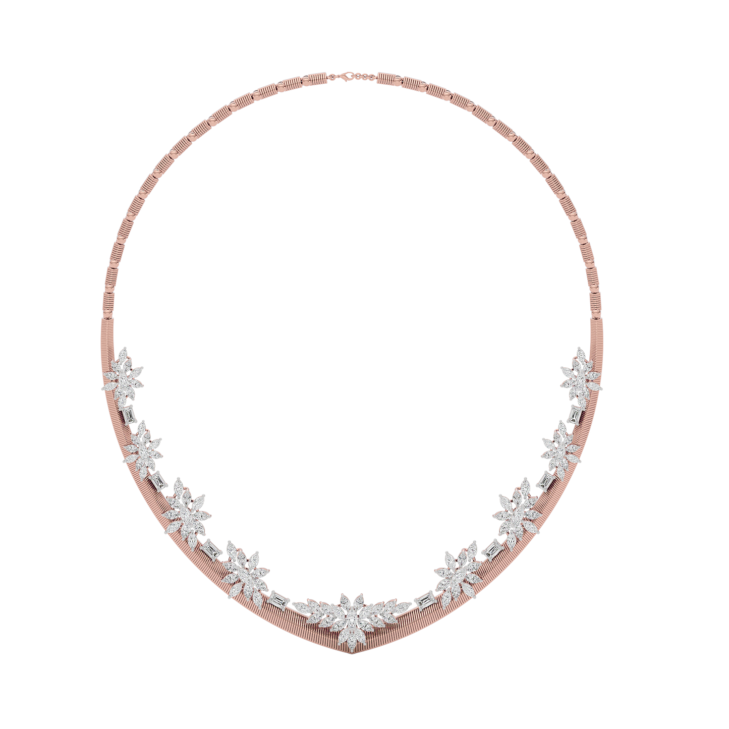 Radiant Enchantment Diamond Necklace