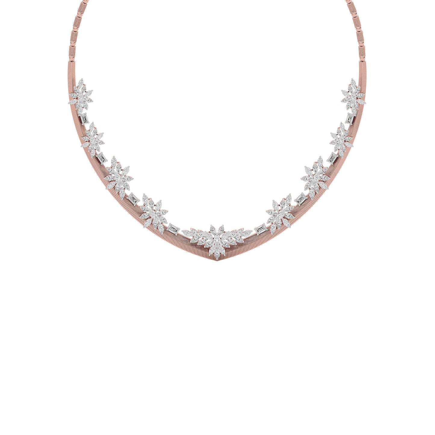 Radiant Enchantment Diamond Necklace