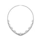 Radiant Enchantment Diamond Necklace 18 KT / White Gold