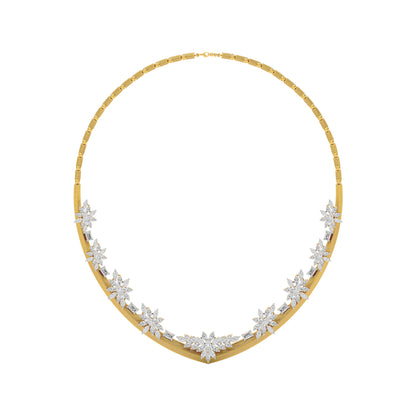 Radiant Enchantment Diamond Necklace 18 KT / Yellow Gold