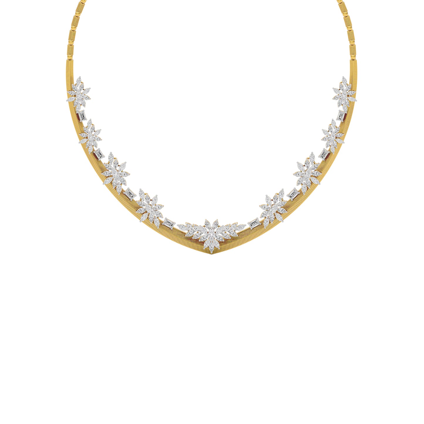 Radiant Enchantment Diamond Necklace