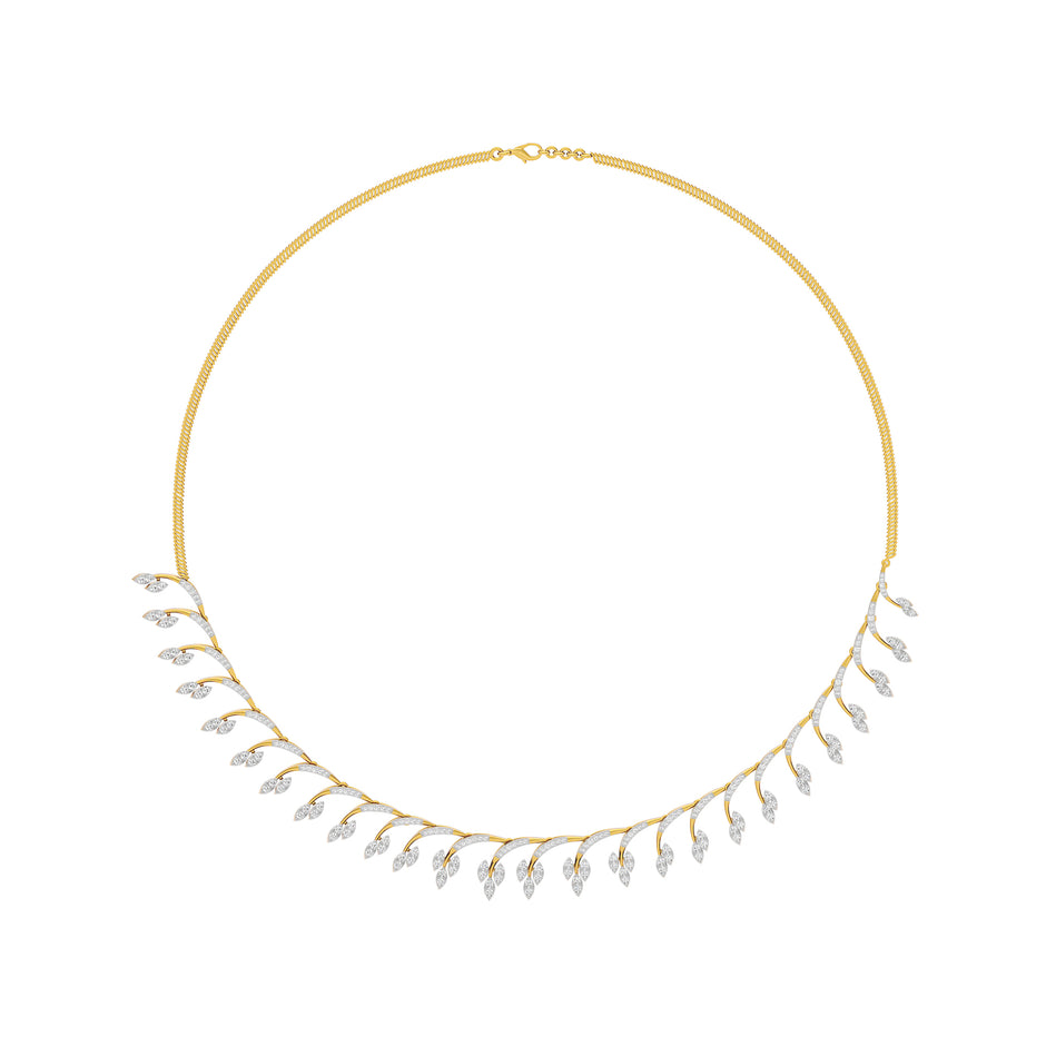 Velvet Mirage Diamond Necklace 18 KT / Yellow Gold
