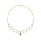 Dazzling Aura Diamond Necklace 18 KT / Yellow Gold