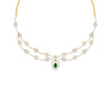 Dazzling Aura Diamond Necklace 18 KT / Yellow Gold