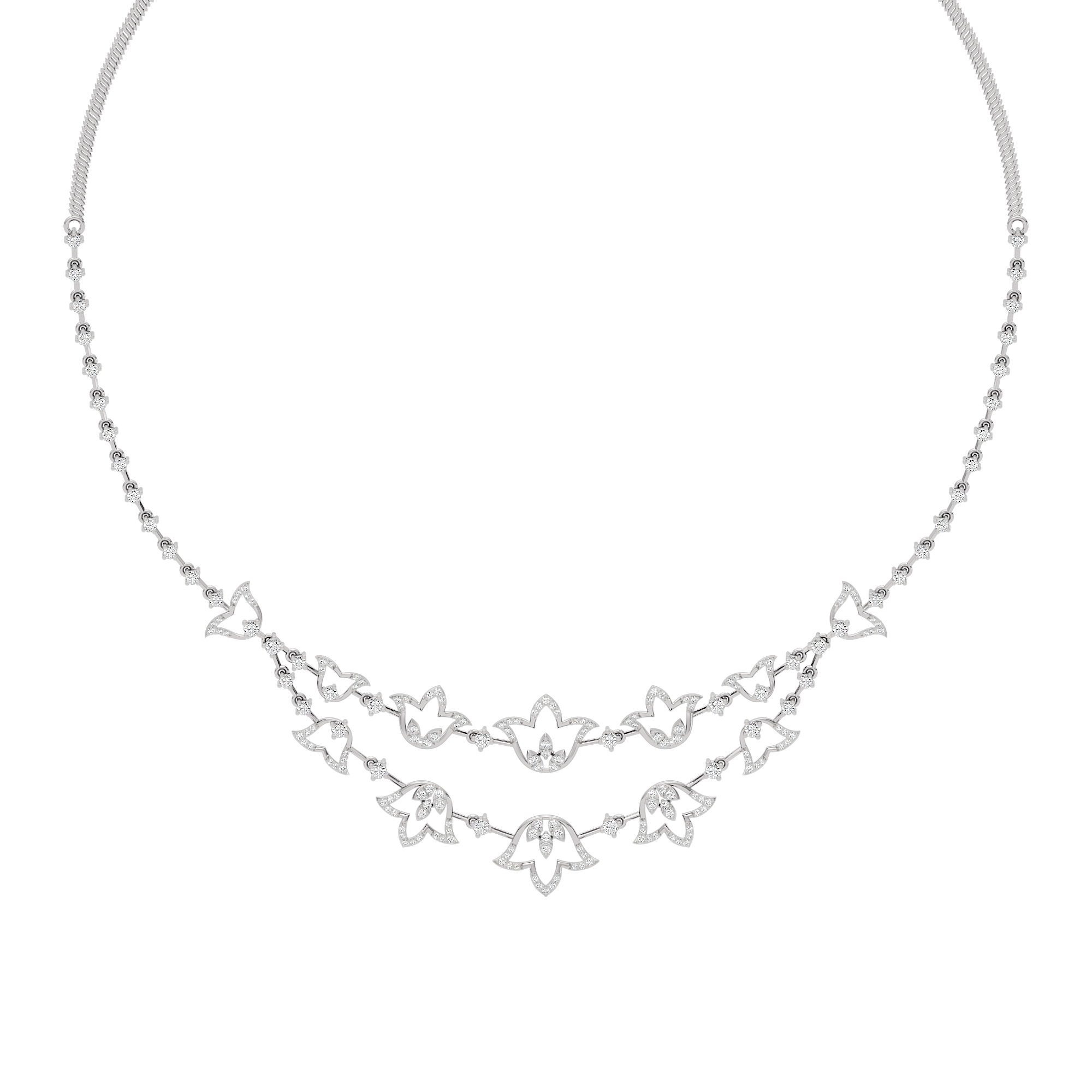 Moonlight Majesty Diamond Necklace