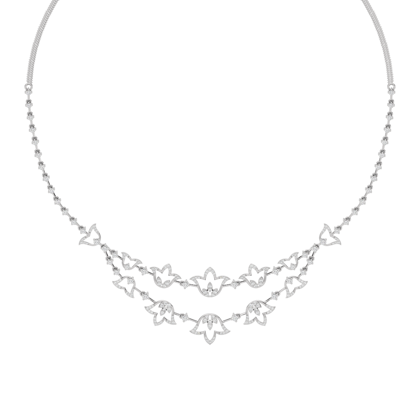 Moonlight Majesty Diamond Necklace