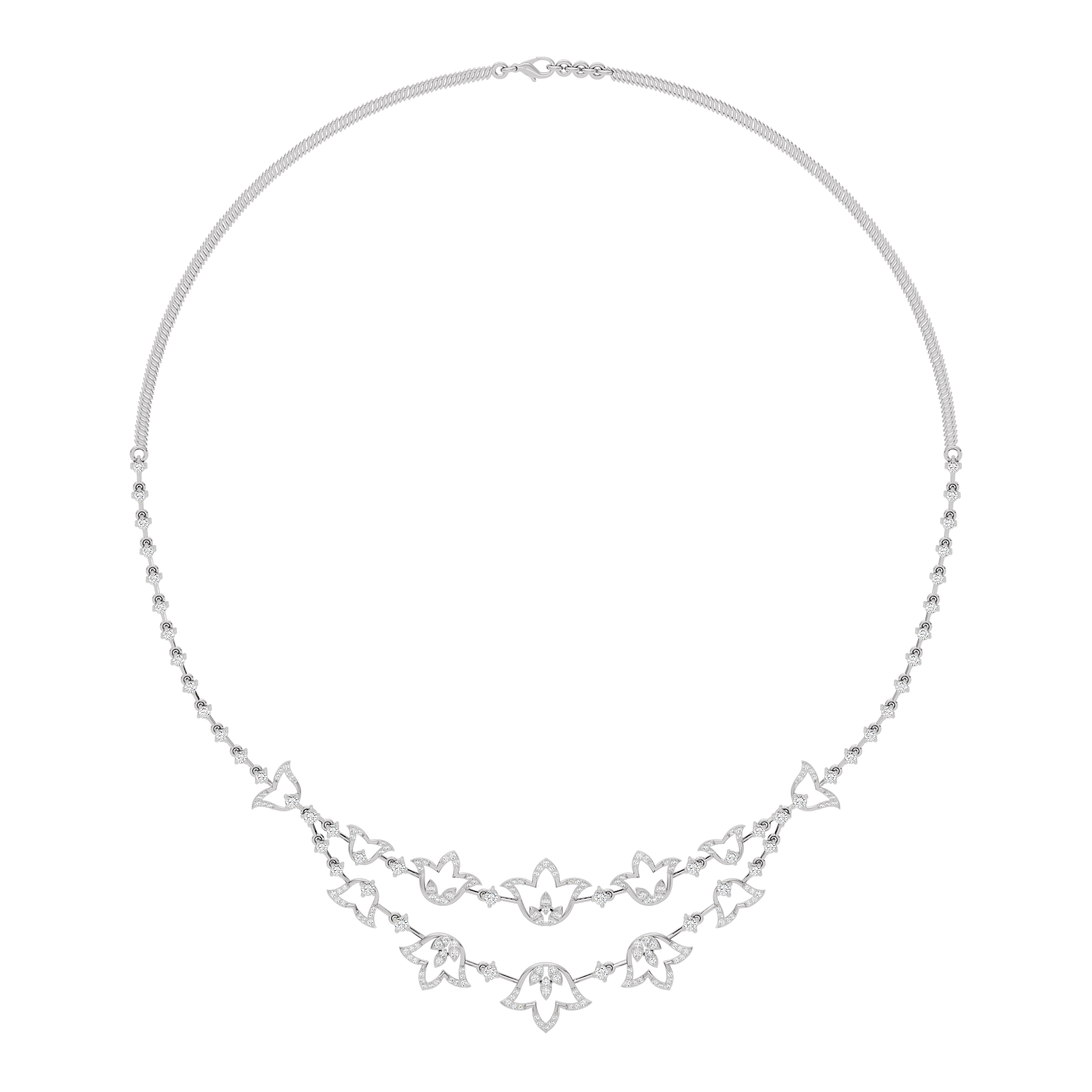 Moonlight Majesty Diamond Necklace