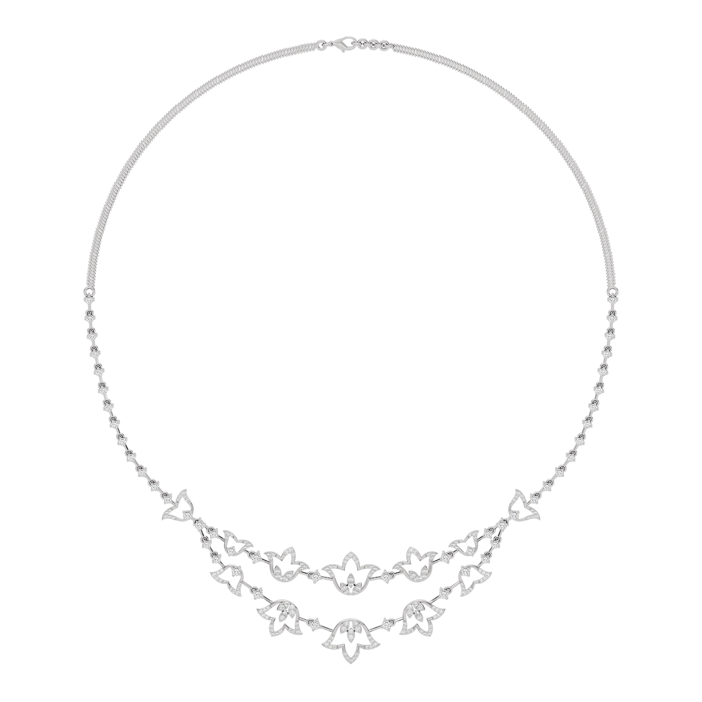 Moonlight Majesty Diamond Necklace