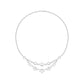 Moonlight Majesty Diamond Necklace 18 KT / White Gold