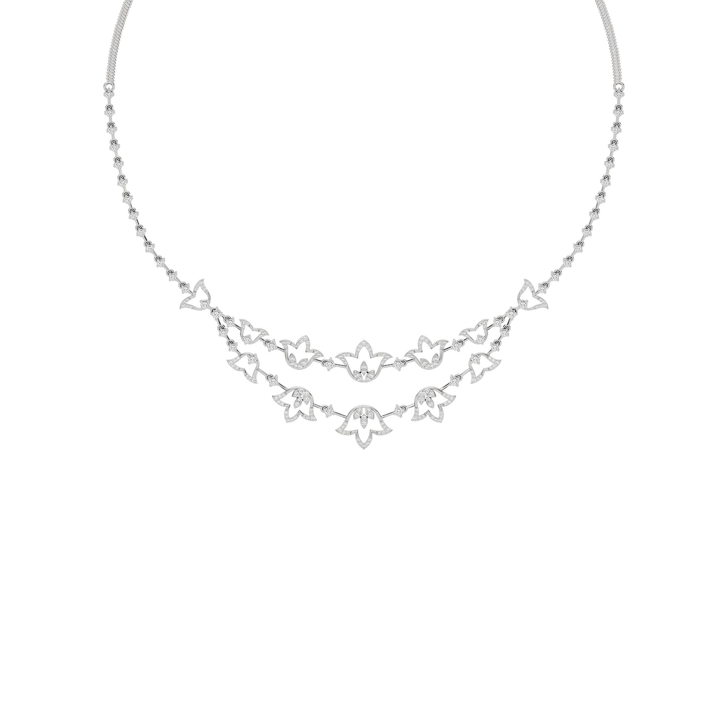 Moonlight Majesty Diamond Necklace