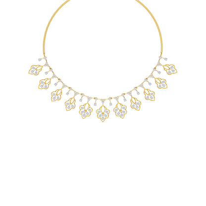 Glimmering Serenade Diamond Necklace