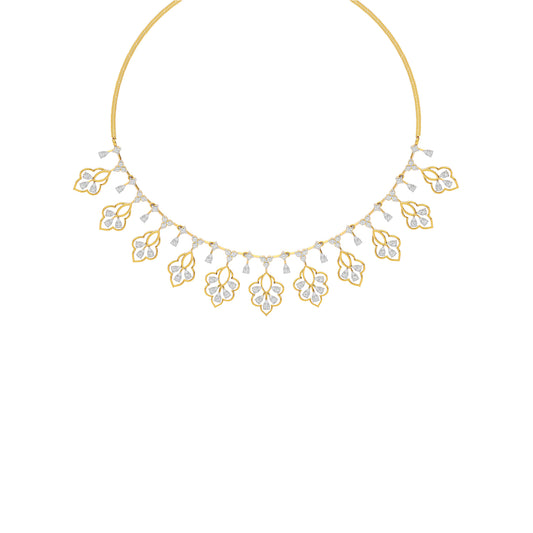 Glimmering Serenade Diamond Necklace