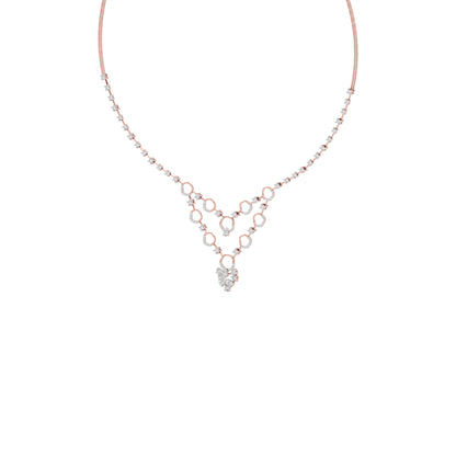Enchanted Dream Diamond Necklace 18 KT / Rose Gold