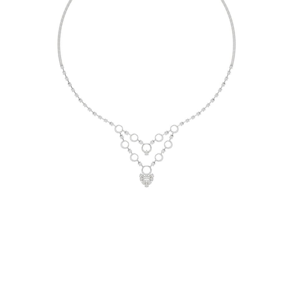 Enchanted Dream Diamond Necklace 18 KT / White Gold