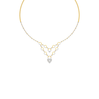 Enchanted Dream Diamond Necklace 18 KT / Yellow Gold