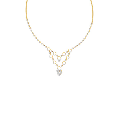 Enchanted Dream Diamond Necklace 18 KT / Yellow Gold