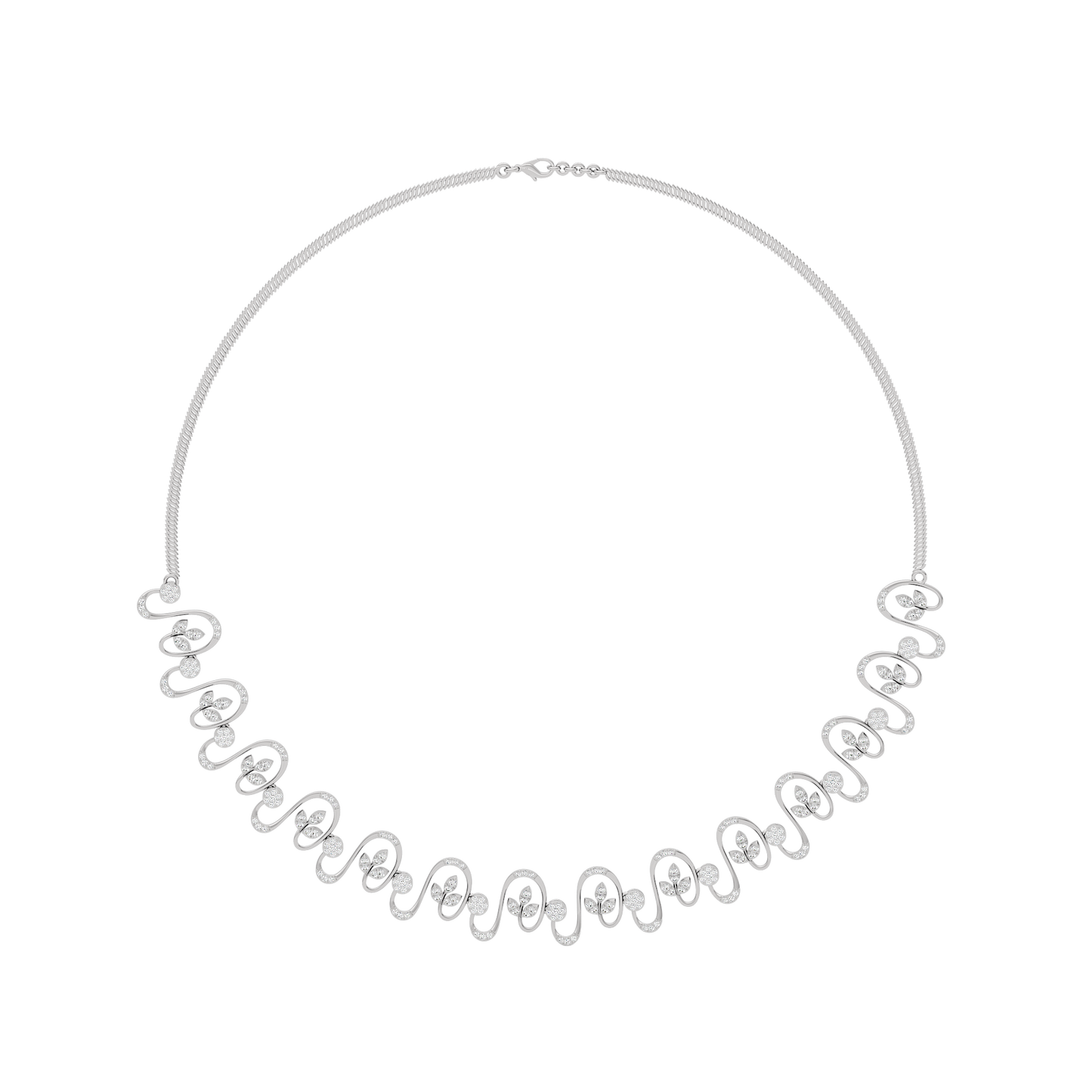 Timeless Lush Diamond Necklace