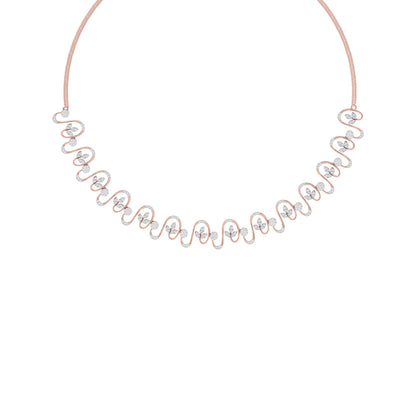 Timeless Lush Diamond Necklace 18 KT / Rose Gold