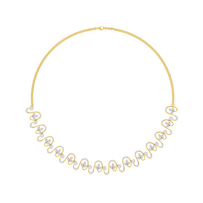 Timeless Lush Diamond Necklace 18 KT / Yellow Gold