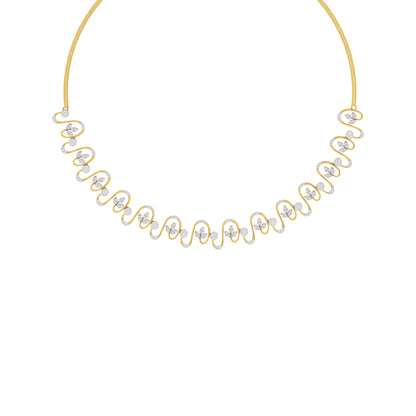 Timeless Lush Diamond Necklace 18 KT / Yellow Gold