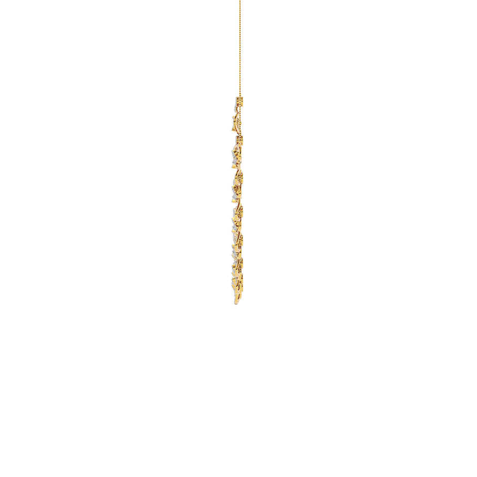 Timeless Lush Diamond Necklace 18 KT / Yellow Gold