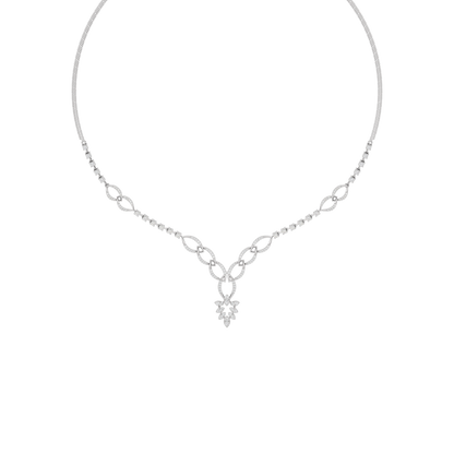 Opal Serenity Diamond Necklace