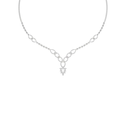 Opal Serenity Diamond Necklace