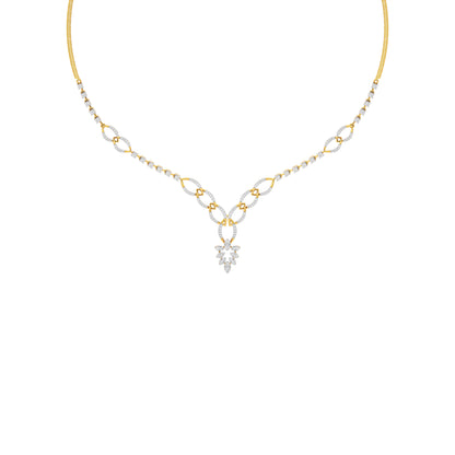 Opal Serenity Diamond Necklace