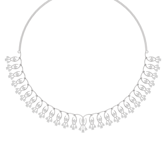 Crystal Bliss Diamond Necklace