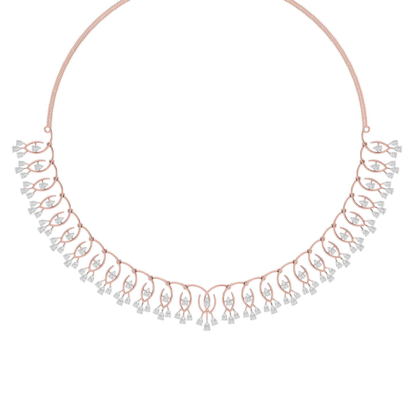 Crystal Bliss Diamond Necklace