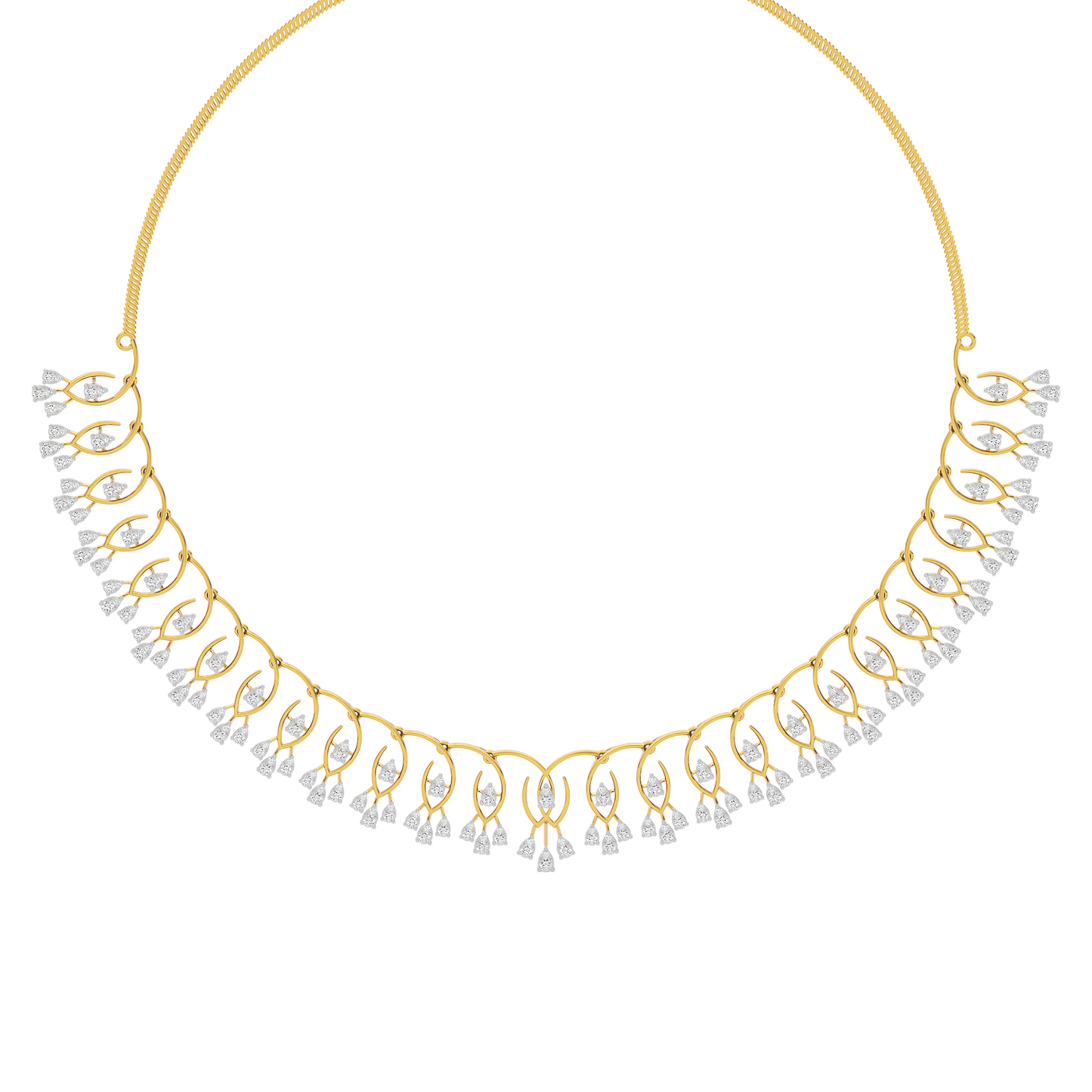 Crystal Bliss Diamond Necklace